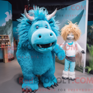 Cyan Woolly Rhinoceros...