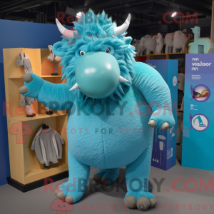 Cyan Woolly Rhinoceros...