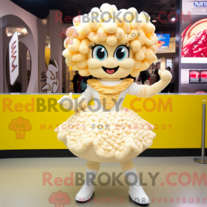 Cream Pop Corn mascot...