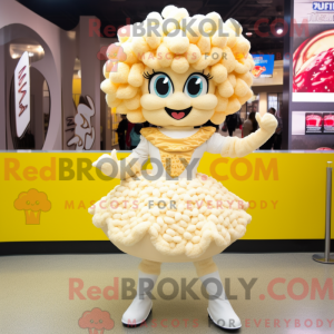 Cream Pop Corn maskot...