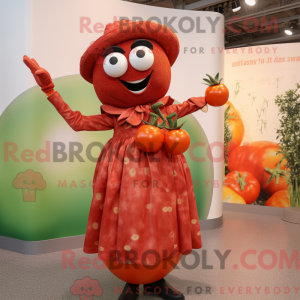 Rust Tomato maskot kostume...
