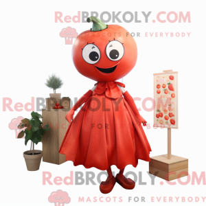 Rust Tomato maskot drakt...