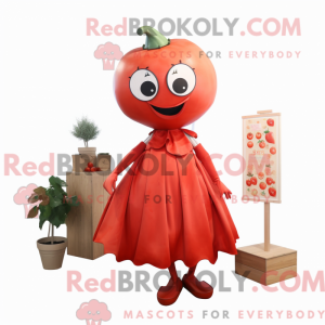 Rust Tomato maskot kostume...