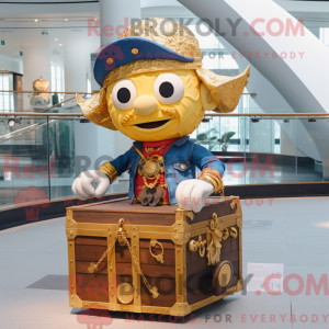 Maskottchenkostüm Goldene...