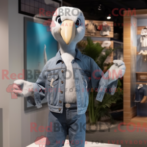 Sølv Albatross maskot...