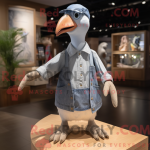 Sølv Albatross maskot...