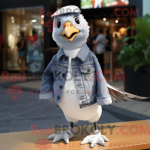 Sølv Albatross maskot...