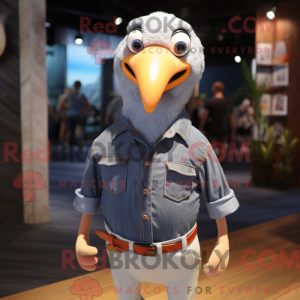 Sølv Albatross maskot...