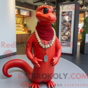 Maskotkostymekarakter Red...