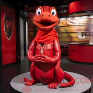 Maskotkostymekarakter Red...
