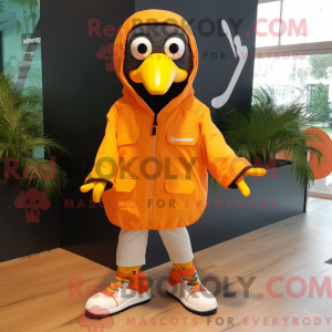 Orange Toucan mascot...