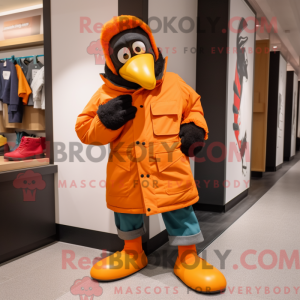Orange Toucan mascot...
