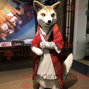 Dingo maskot kostume...