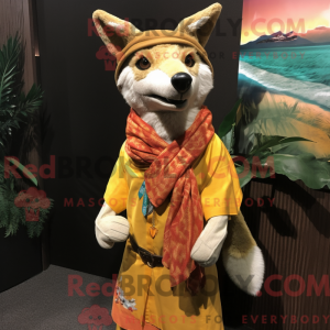 Dingo-maskotdraktfigur...