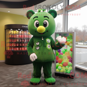 Forest Green Candy mascot...