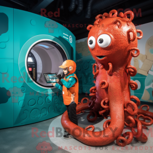 Rust Hydra mascottekostuum...