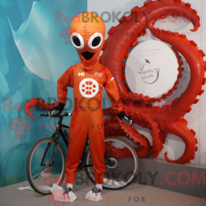 Rust Hydra maskotdraktfigur...