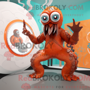 Rust Hydra maskotdraktfigur...