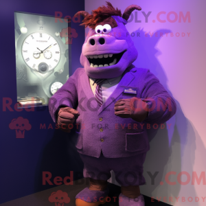 Disfraz de mascota Purple...