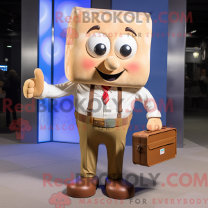 Tan Candy Box mascot...