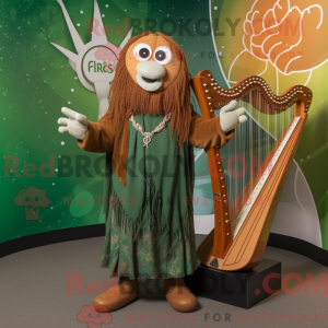 Máscara de harpa celta de...