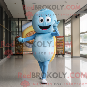 Disfraz de mascota Sky Blue...