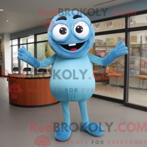 Sky Blue Bagels maskot...