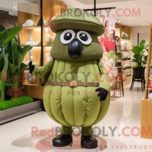 Olive Watermelon maskot...