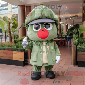 Olive Watermelon mascot...