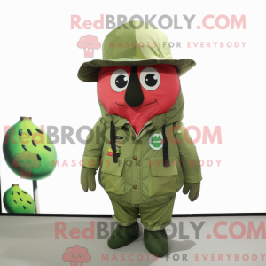 Olive Watermelon maskot...