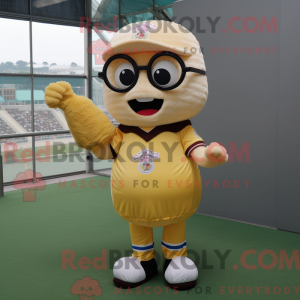 Gold Ice Cream mascot...