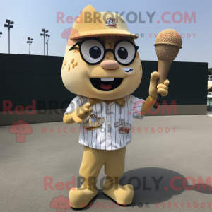 Gold Ice Cream maskot...