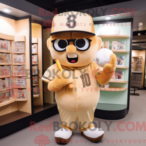 Gold Ice Cream maskot...