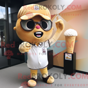 Gold Ice Cream maskot...