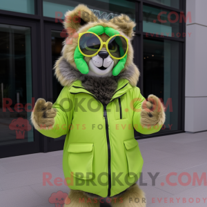 Costume mascotte de Bobcat...