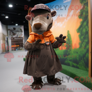 Rust Tapir maskot kostume...