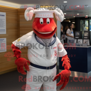 Costume mascotte de homard...