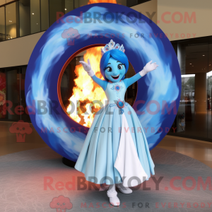 Sky Blue Fire Eater máscara...