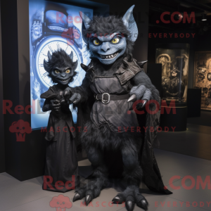 Sort Gargoyle maskot...