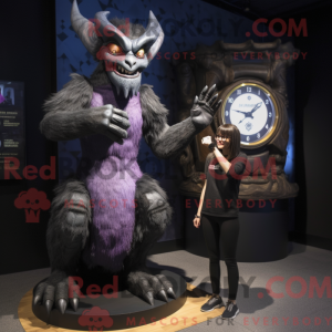 Sort Gargoyle maskot...