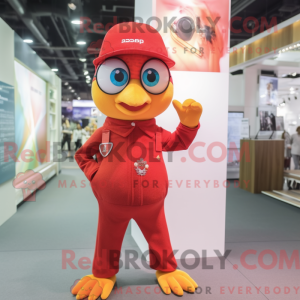 Red Canary maskot kostume...