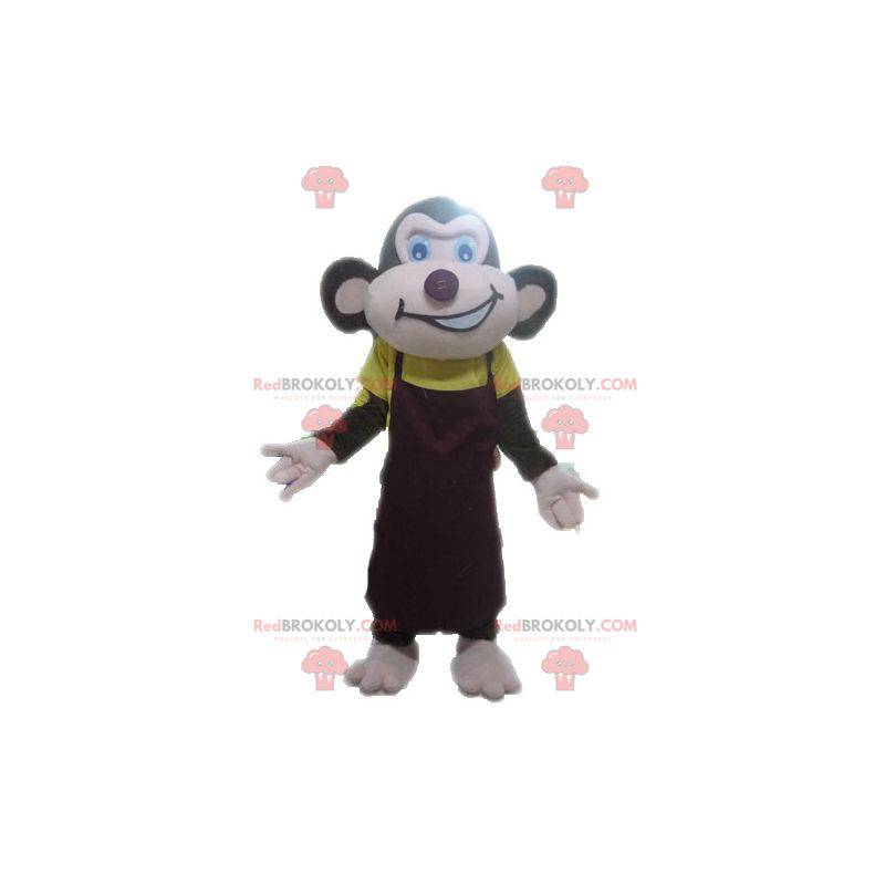 Maskot hnědá opice divoce hledá - Redbrokoly.com