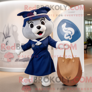 Navy Hourglass mascot...