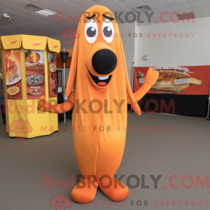 Maskottchenkostüm Orange...