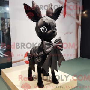 Black Roe Deer mascot...