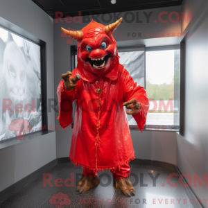 Devil mascot costume...