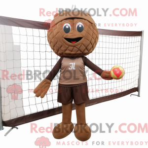 Brun Volleyboll Nett...