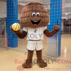 Brun Volleyboll Nett...