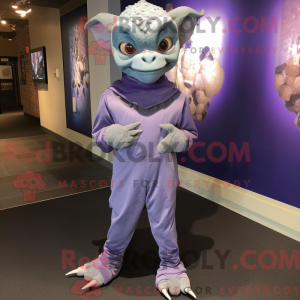 Lavender Gargoyle mascot...