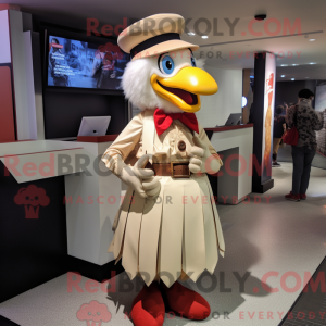 Costume de mascotte de coq...